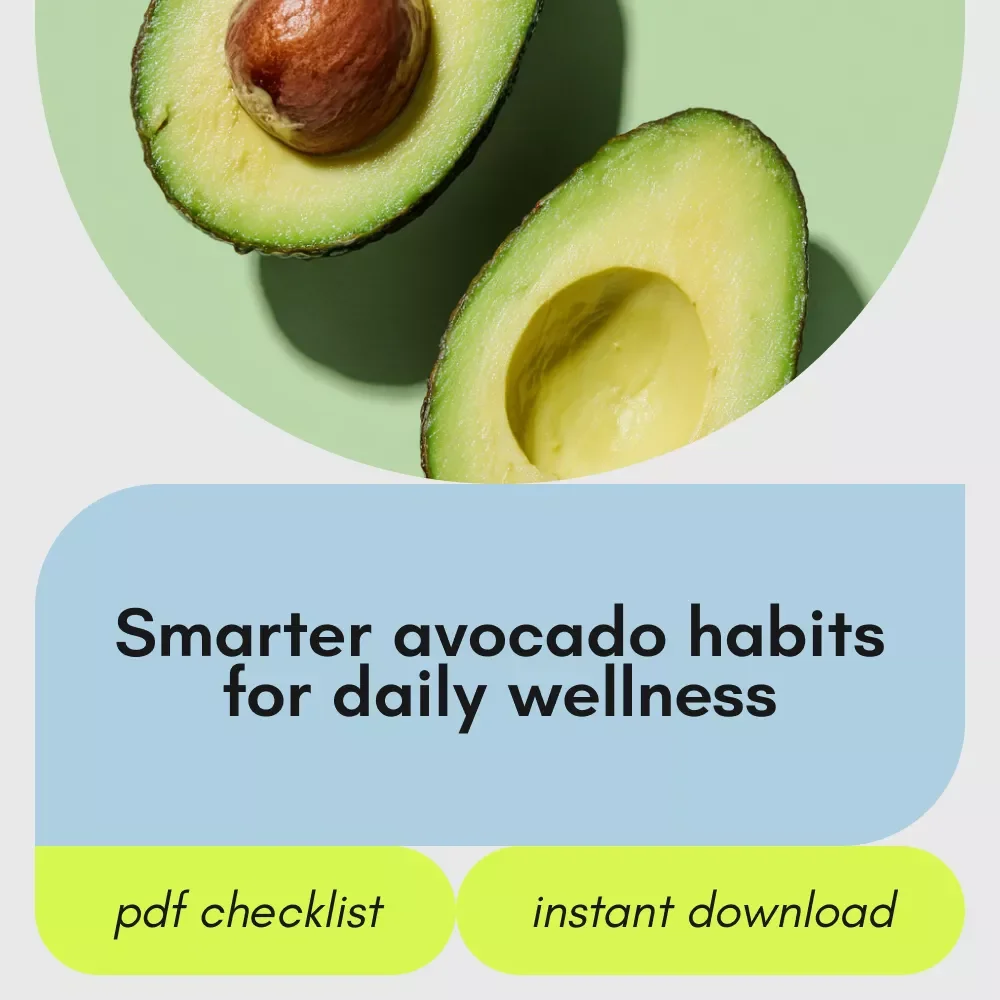 The Avocado Wellness Checklist – Simple Nutrition Guide for Anyone Asking How Healthy Is an Avocado