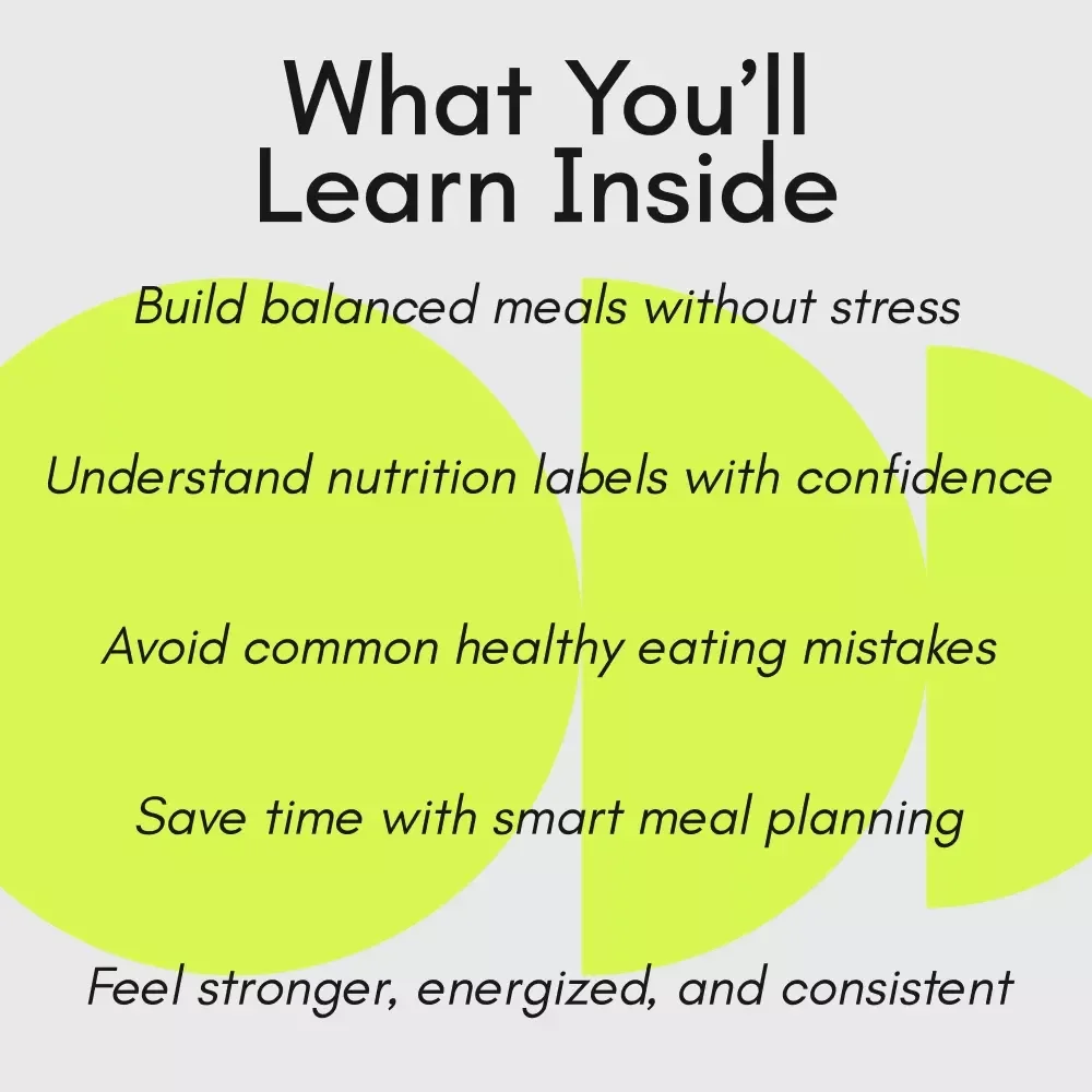 Eat Better, Feel Stronger, Live Smarter – Balanced Diet Guide, Healthy Eating eBook, Meal Planning Checklist, Nutrition Basics Digital Download
