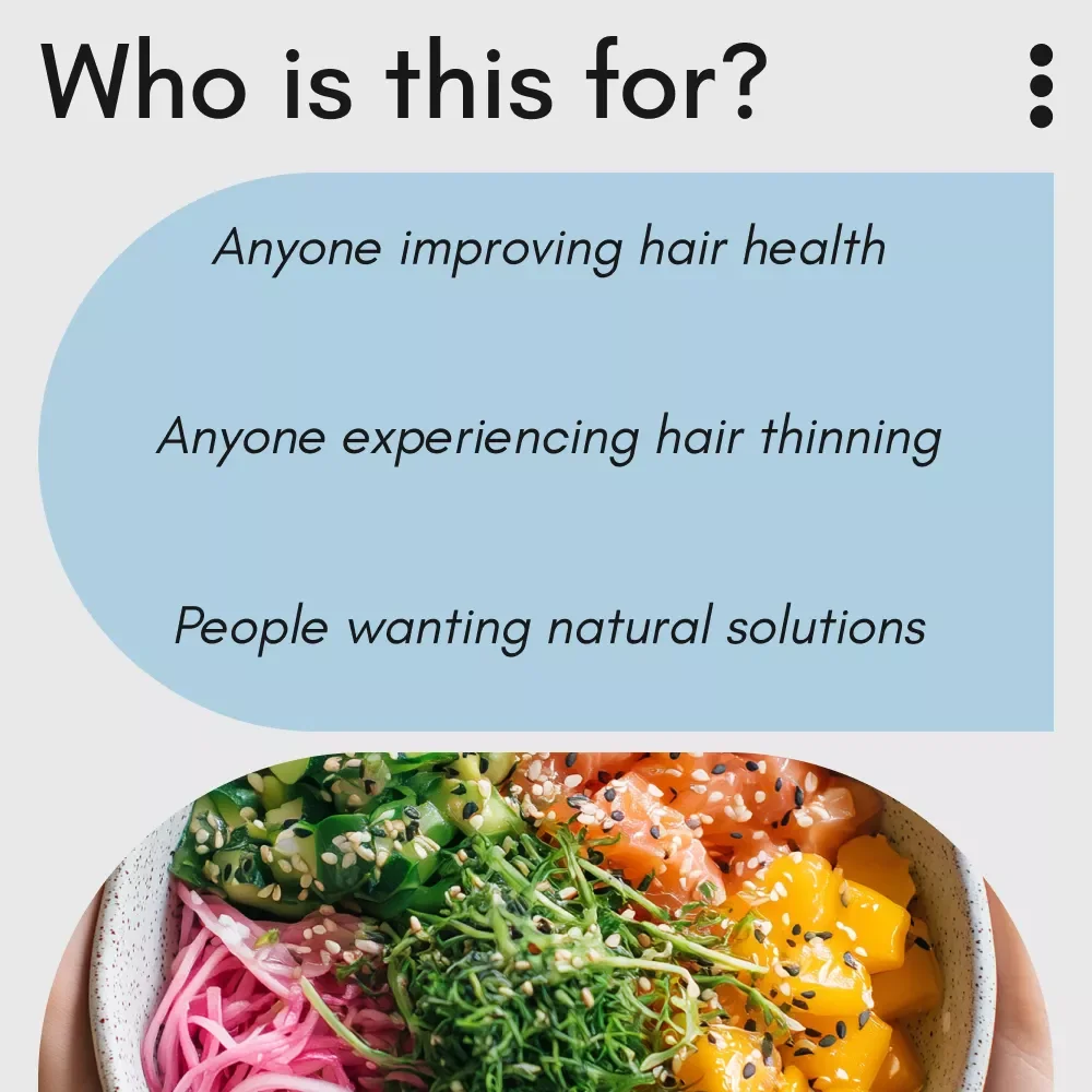Eat Your Way to Gorgeous Hair Checklist – Simple Food Guide with foods for healthy hair for Stronger, Shinier Strands