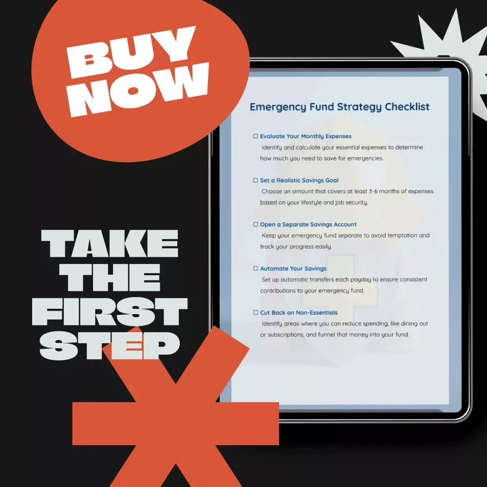 Emergency Fund Strategy Checklist - Build Your Financial Safety Net Today