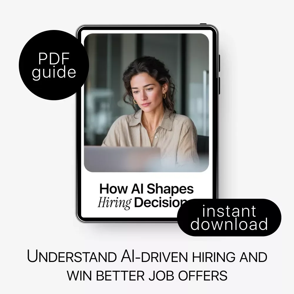 How AI Shapes Hiring Decisions – Practical Guide to AI Hiring, Job Offers & Smart Career Strategies | Digital Download eBook