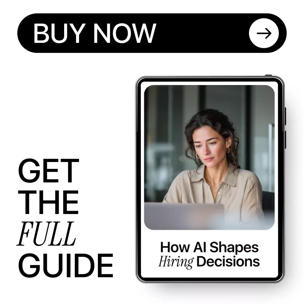 How AI Shapes Hiring Decisions – Practical Guide to AI Hiring, Job Offers & Smart Career Strategies | Digital Download eBook