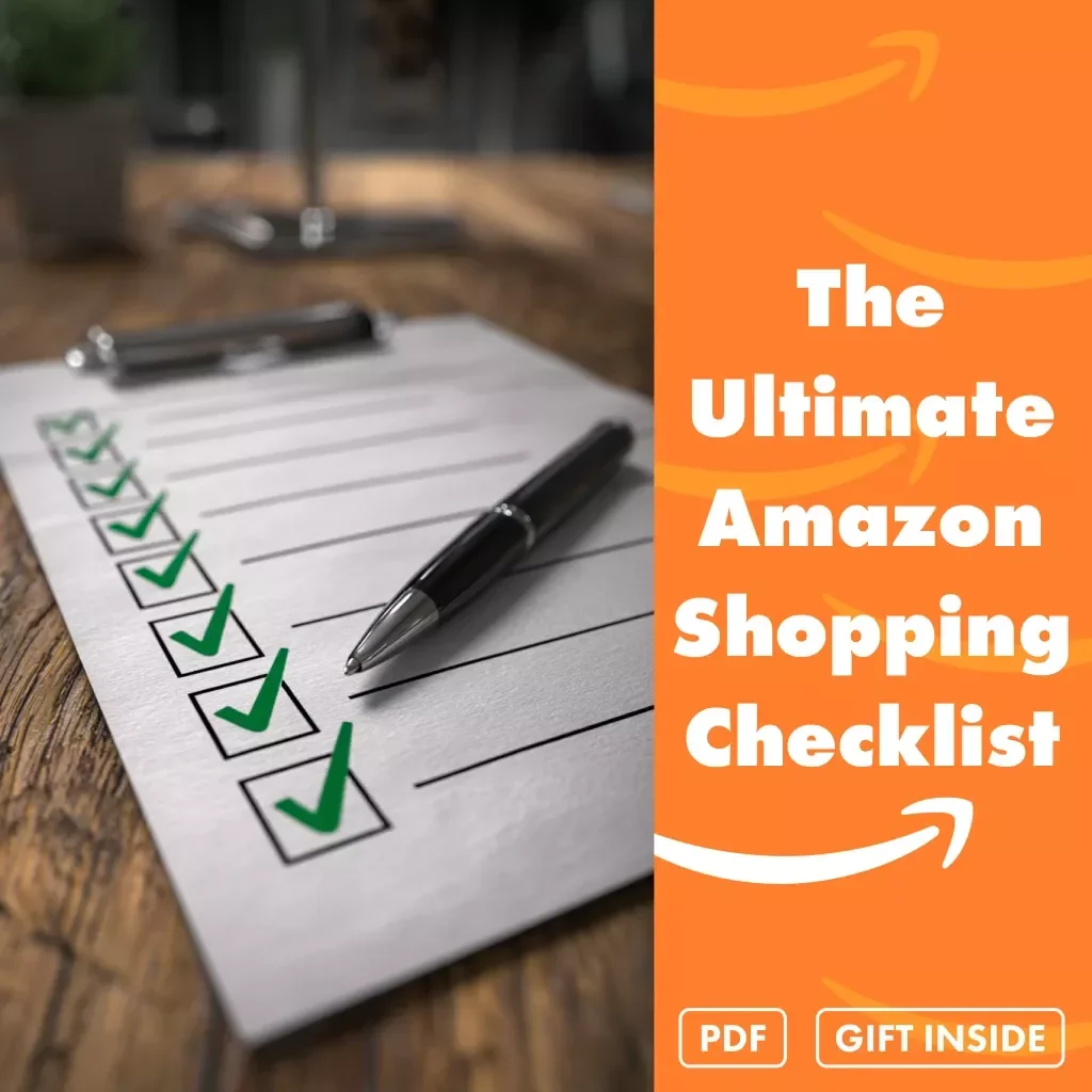The Ultimate Amazon Shopping Checklist: Never Forget a Deal Again! | Digital Download | Printable eBook & Guide on How to Create a Shopping Checklist for Amazon