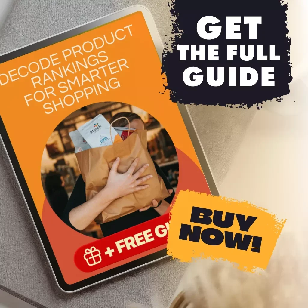 Decode Product Rankings for Smarter Shopping – The Ultimate Guide on How to Interpret Product Rankings (BSR, Stars) for Savvy Online Buyers