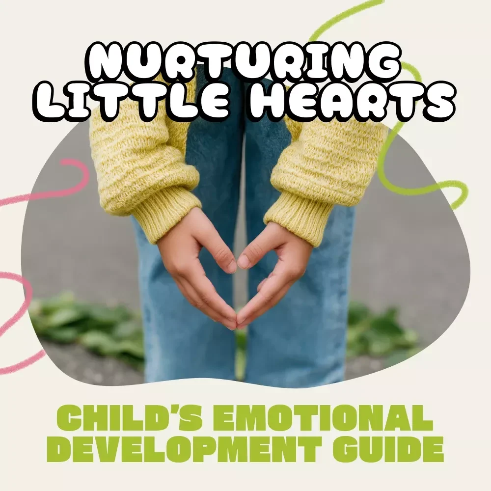Nurturing Little Hearts | A Parent’s Guide on How to Support Your Child’s Emotional Development | Printable Digital Download, eBook & Checklist for Mindful Parenting