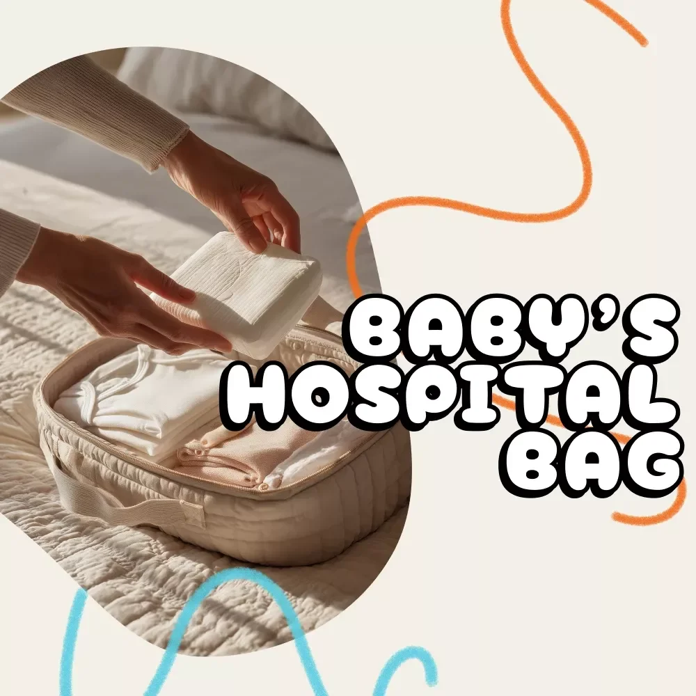 Baby’s Hospital Bag Checklist: Pack Like a Pro (and Have Fun Doing It) | Printable Digital Download | New Mom Essentials | Baby Shower Gift | Hospital Packing Guide for Expecting Moms