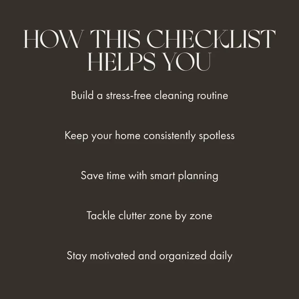 Weekly Deep-Clean Game Plan | Printable Home Cleaning Checklist, Digital Cleaning Guide, Deep Cleaning Planner, AI Cleaning Tools