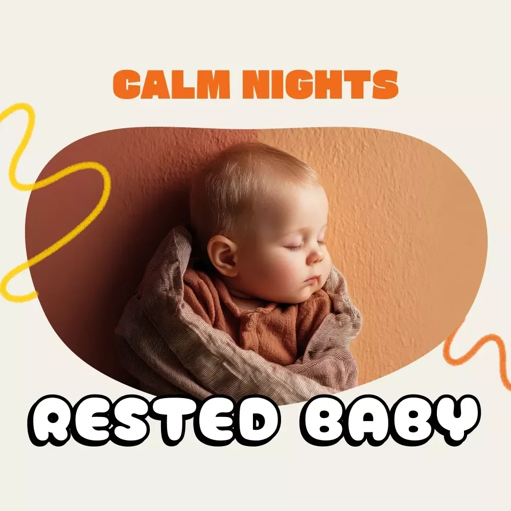 Calm Nights, Rested Baby | Baby Sleep Guide for Parents | How to Do a Night Wake Plan for Baby | Digital Download Sleep Routine Planner