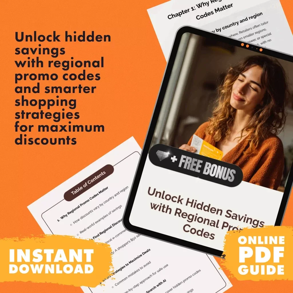 Unlock Hidden Savings with Regional Promo Codes: Your Ultimate Guide to Finding Discounts by Region