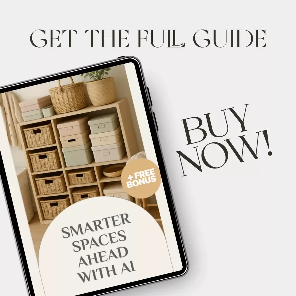 Smarter Spaces Ahead with AI | Digital eBook on How to Use AI to Track Storage Use for Homes & Workspaces | AI-Powered Organization Guide