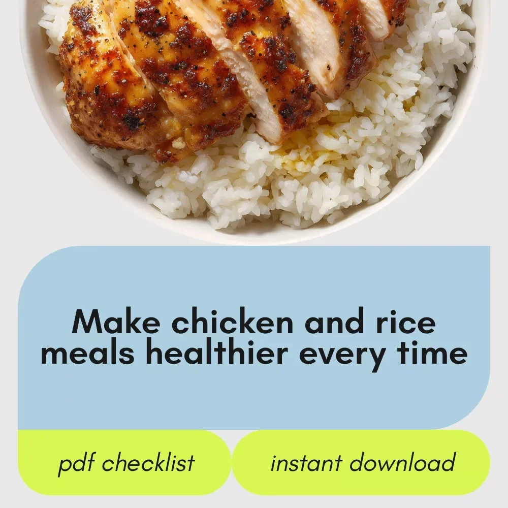 The Chicken & Rice Health Checklist: Make Every Meal a Winner – How Healthy Is Chicken and Rice Guide for Smart, Balanced Eating