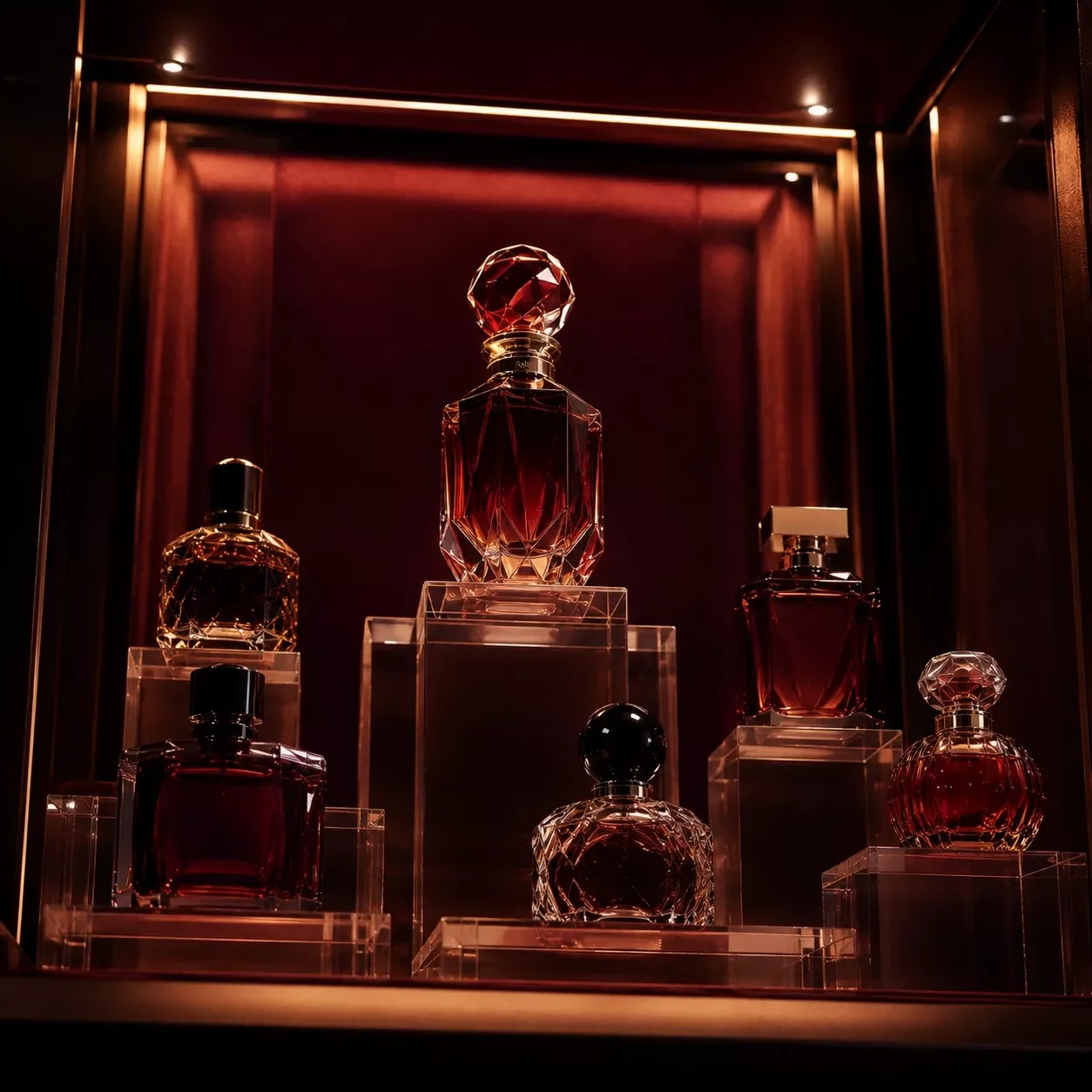 Displaying Bottles Safely