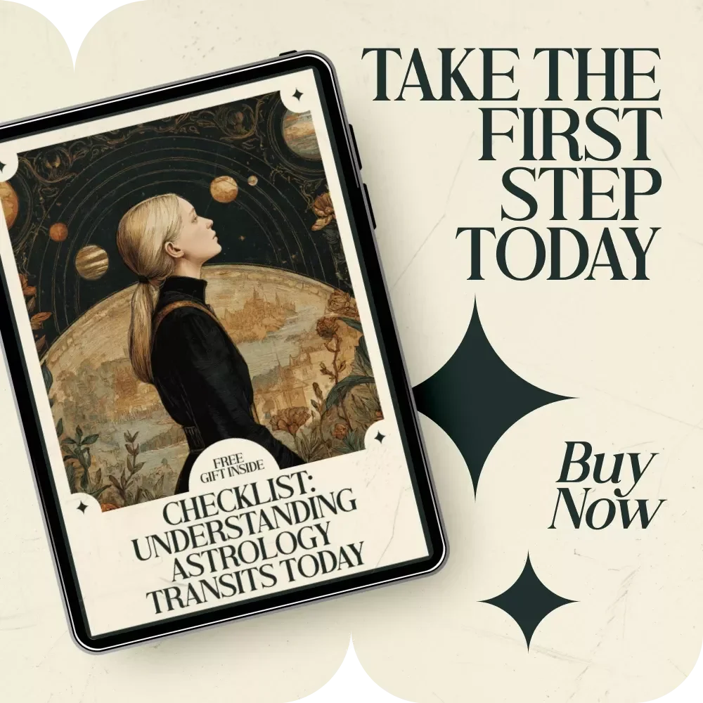 Checklist: Understanding Astrology Transits Today – Digital Astrology Guide & Daily Planner to Learn how to understand astrology transits today, Beginner-Friendly Astrology Transit Checklist