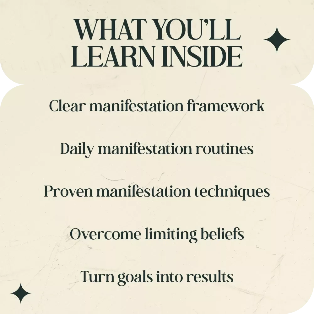 Make Manifestation Work in Real Life – Practical Guide to Manifestation Methods That Actually Work | Manifestation Routine, Visualization, 369 Method, Mindset & Action eBook