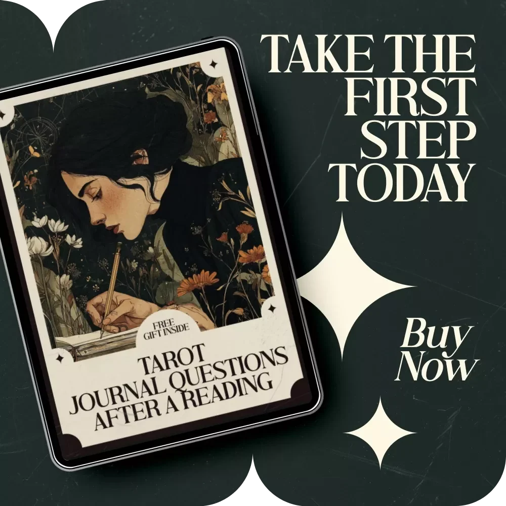 Tarot Journal Questions After a Reading - Reflect & Grow with this Printable Tarot Journal Checklist