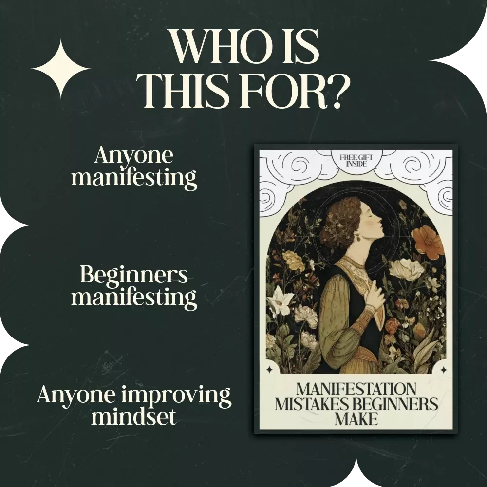 Manifestation Mistakes Beginners Make Checklist – A Simple Guide to Avoid the Most Common manifestation mistakes beginners make and Start Manifesting with Clarity and Confidence