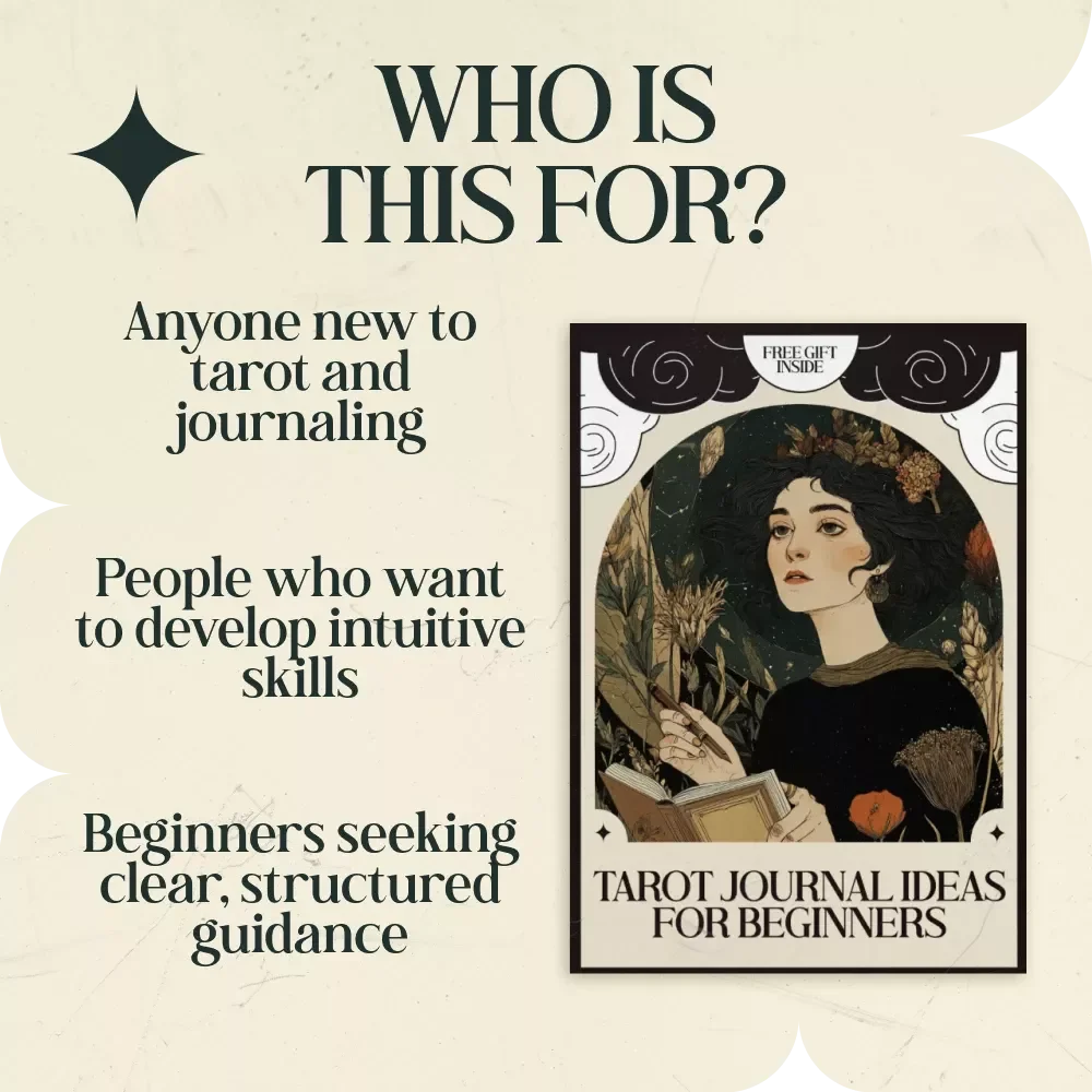Tarot Journal Ideas for Beginners: A Printable Checklist for Intuitive Readings & Reflection