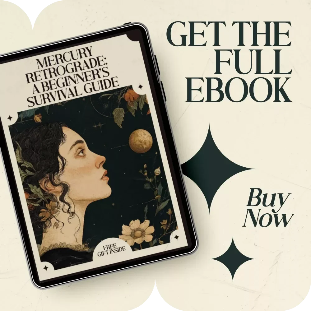 Mercury Retrograde: A Beginner’s Survival Guide — Practical Mercury Retrograde Survival Tips for Beginners | Astrology Self-Help Digital Guide | Retrograde Planner, Mindset & Communication Toolkit