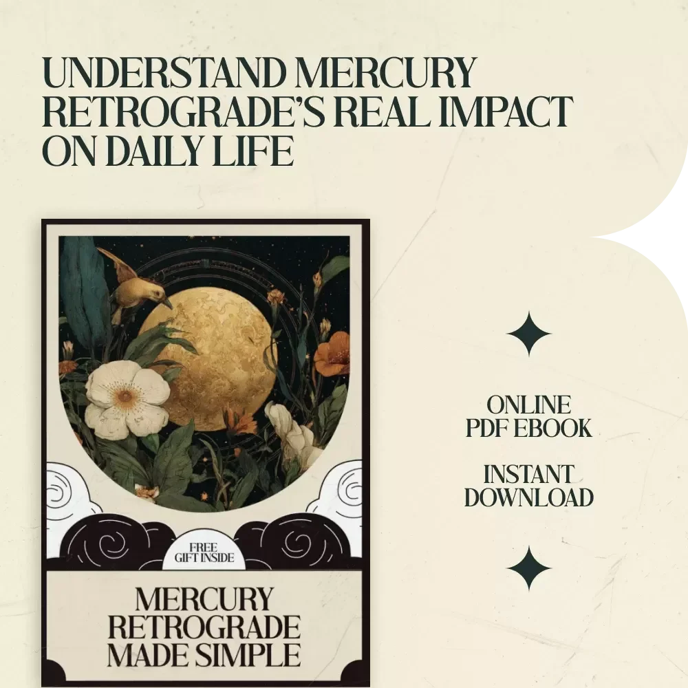 Mercury Retrograde Made Simple – Practical Guide to Mercury Retrograde Meaning in Everyday Life | Astrology Self-Reflection eBook, Communication & Technology Survival Guide