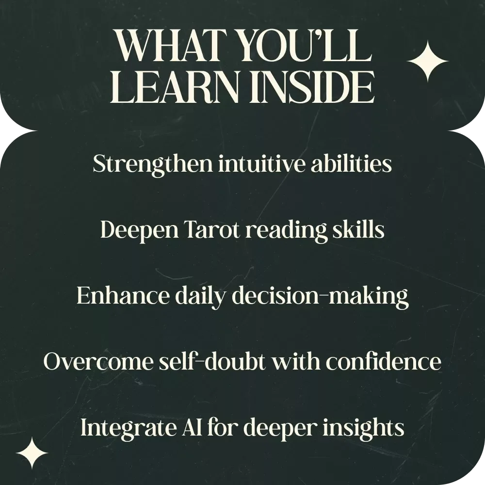 Developing Intuition with Tarot: A Comprehensive Guide to Strengthening Your Inner Voice