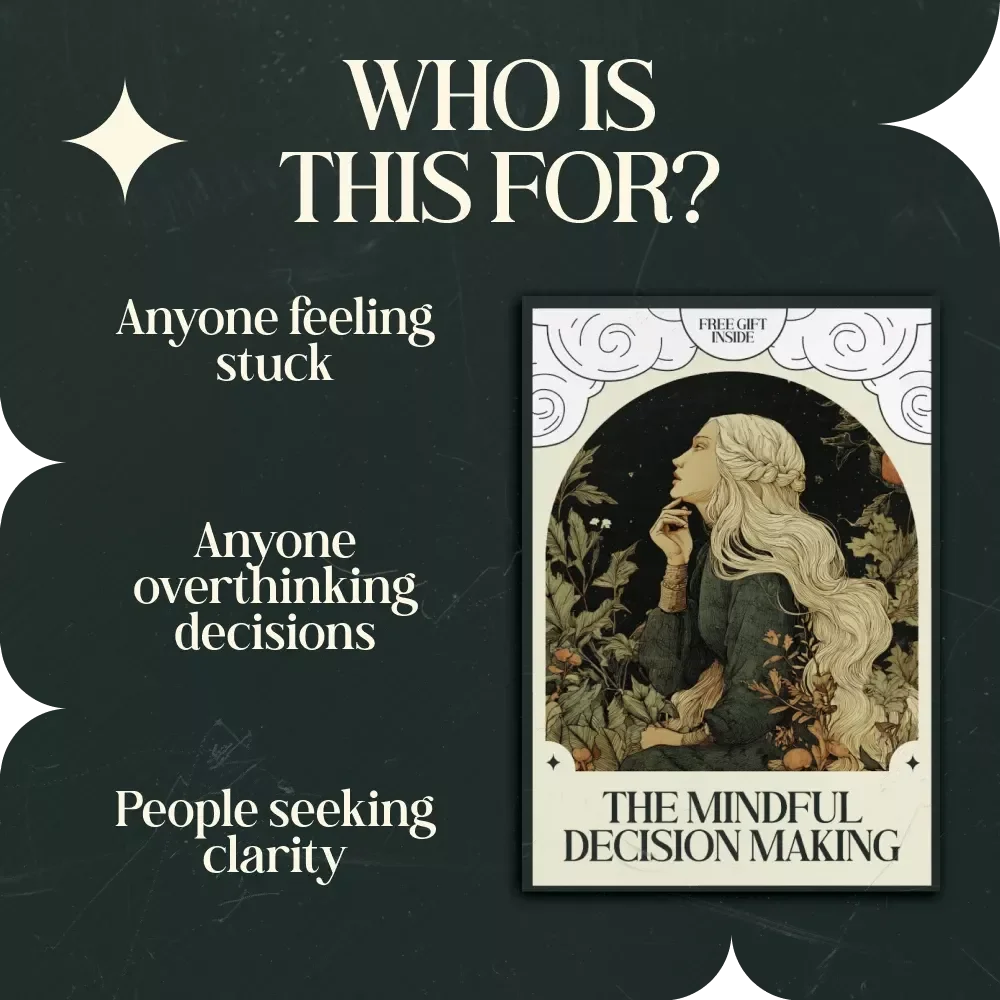 The Mindful Decision Making Checklist – Intuitive Decision Making Routine Ideas for Clarity, Focus & Aligned Choices