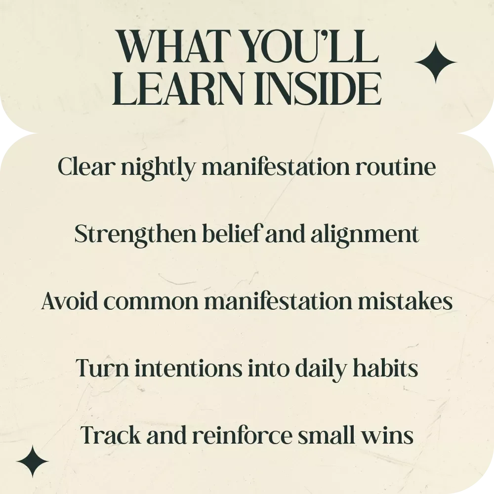 The Pillow Manifestation Method — Pillow Manifestation Method Explained Guide, Night Manifestation Routine, Law of Attraction Sleep Technique, Digital Download Self-Growth eBook