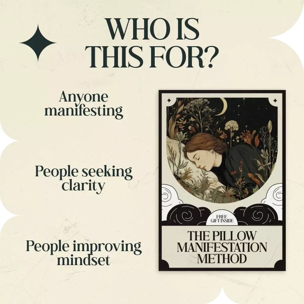 The Pillow Manifestation Method — Pillow Manifestation Method Explained Guide, Night Manifestation Routine, Law of Attraction Sleep Technique, Digital Download Self-Growth eBook