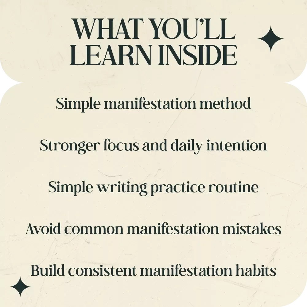 Write Your Reality with the 55x5 Manifestation Method – Digital Guide | 55x5 manifestation method explained | Manifestation Writing Practice Workbook