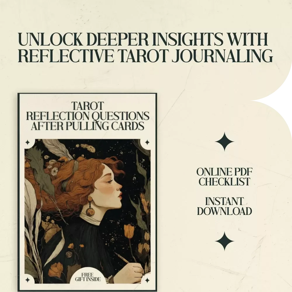 Tarot Reflection Questions After Pulling Cards: Digital Checklist for Deeper Insights and Personal Growth