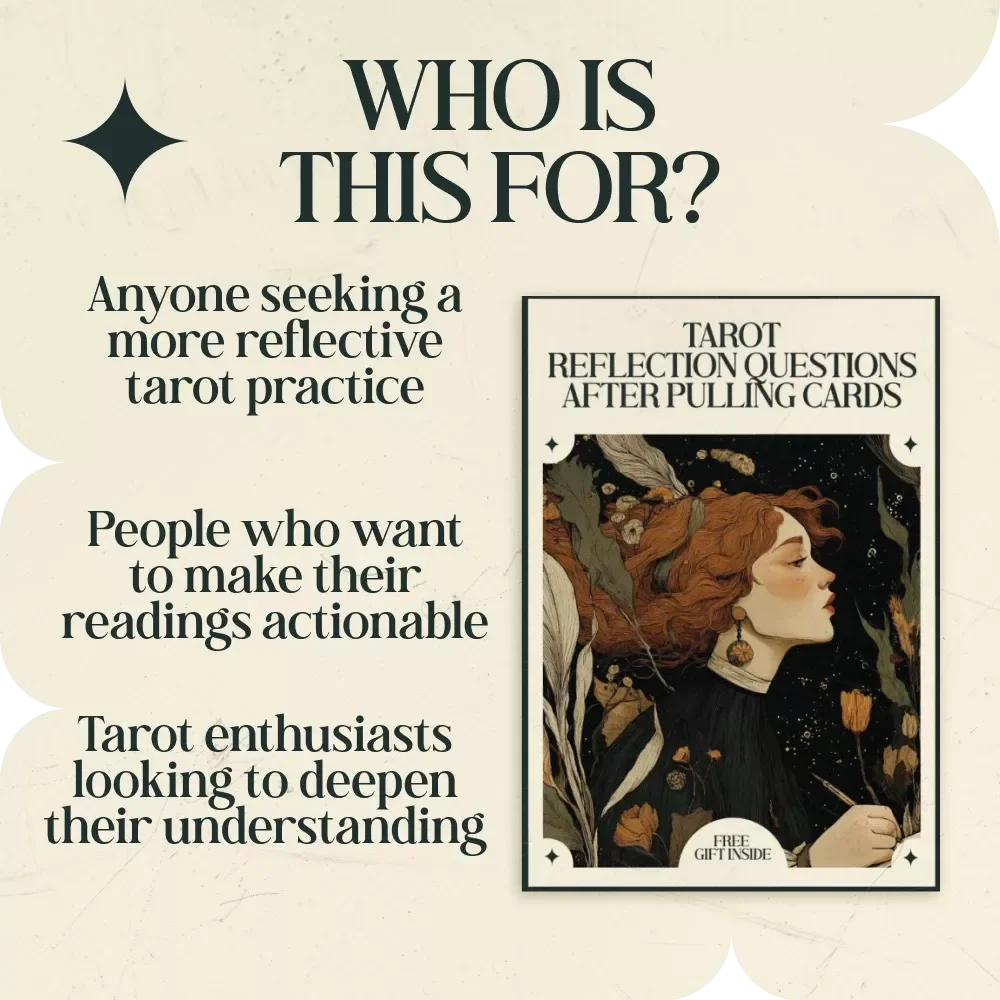 Tarot Reflection Questions After Pulling Cards: Digital Checklist for Deeper Insights and Personal Growth