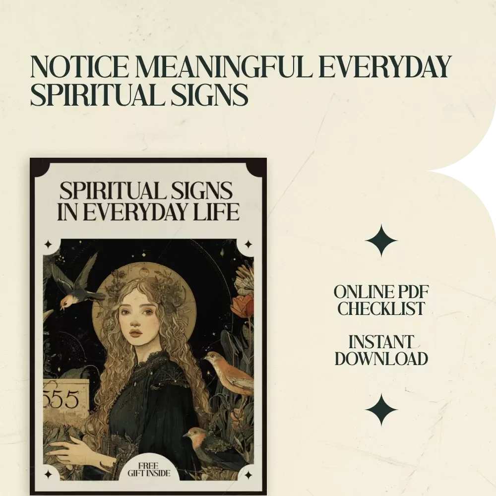 Spiritual Signs in Everyday Life Checklist – Discover Spiritual Signs People Notice in Everyday Life, Mindfulness & Awareness Digital Download
