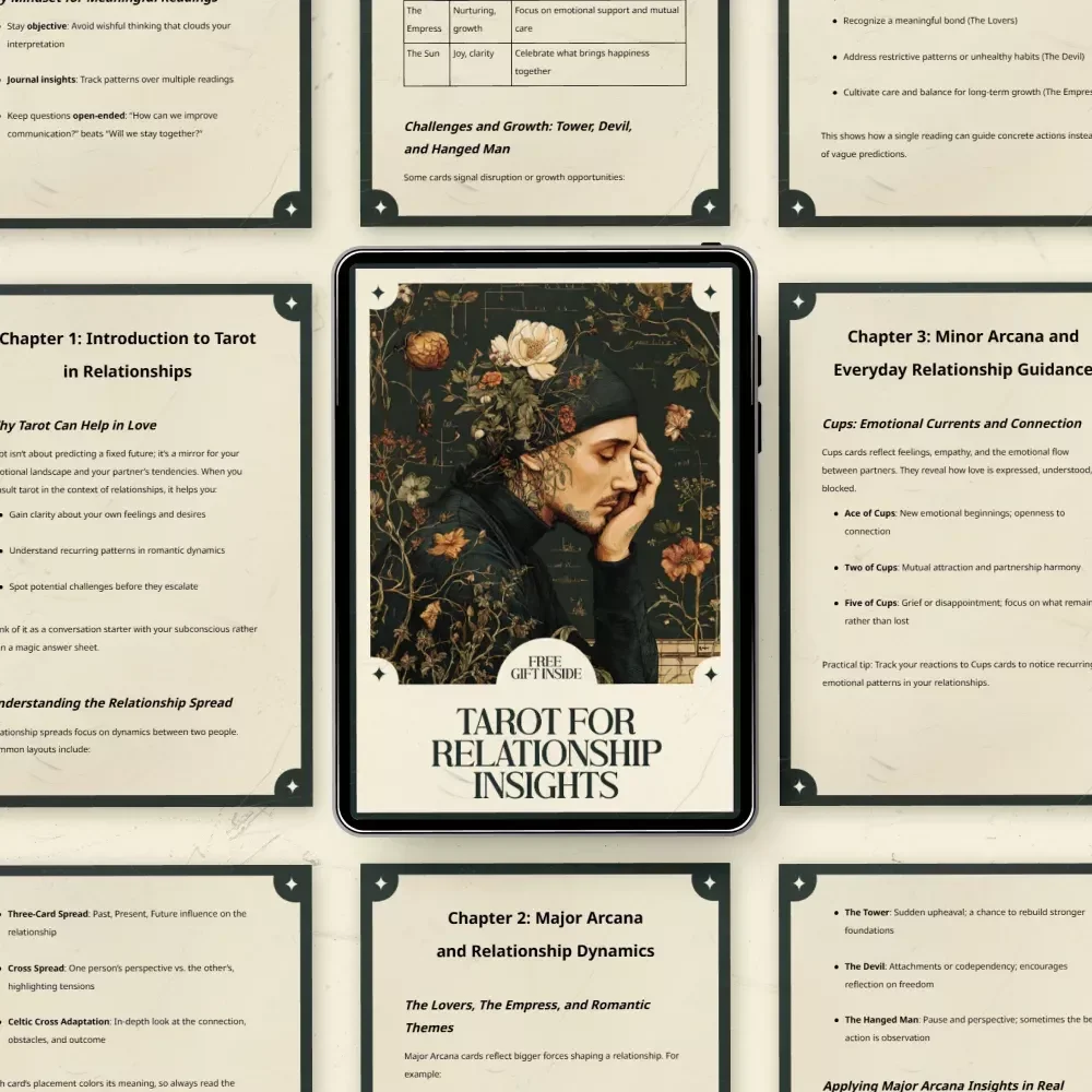 Tarot for Relationship Insights: Guide to Tarot Card Meanings for Relationship Questions