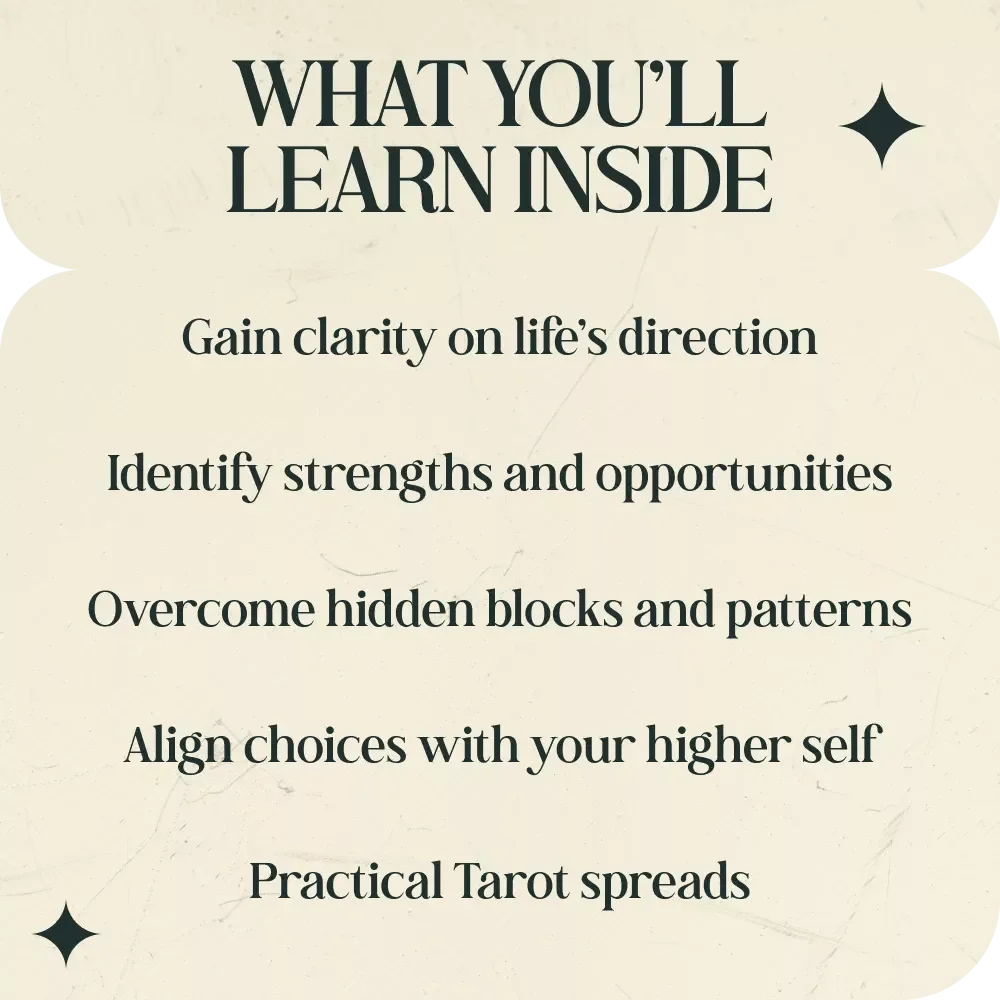 Tarot Compass for Life Purpose Insight: Unlock Your Path with Tarot Questions for Clarity & Growth