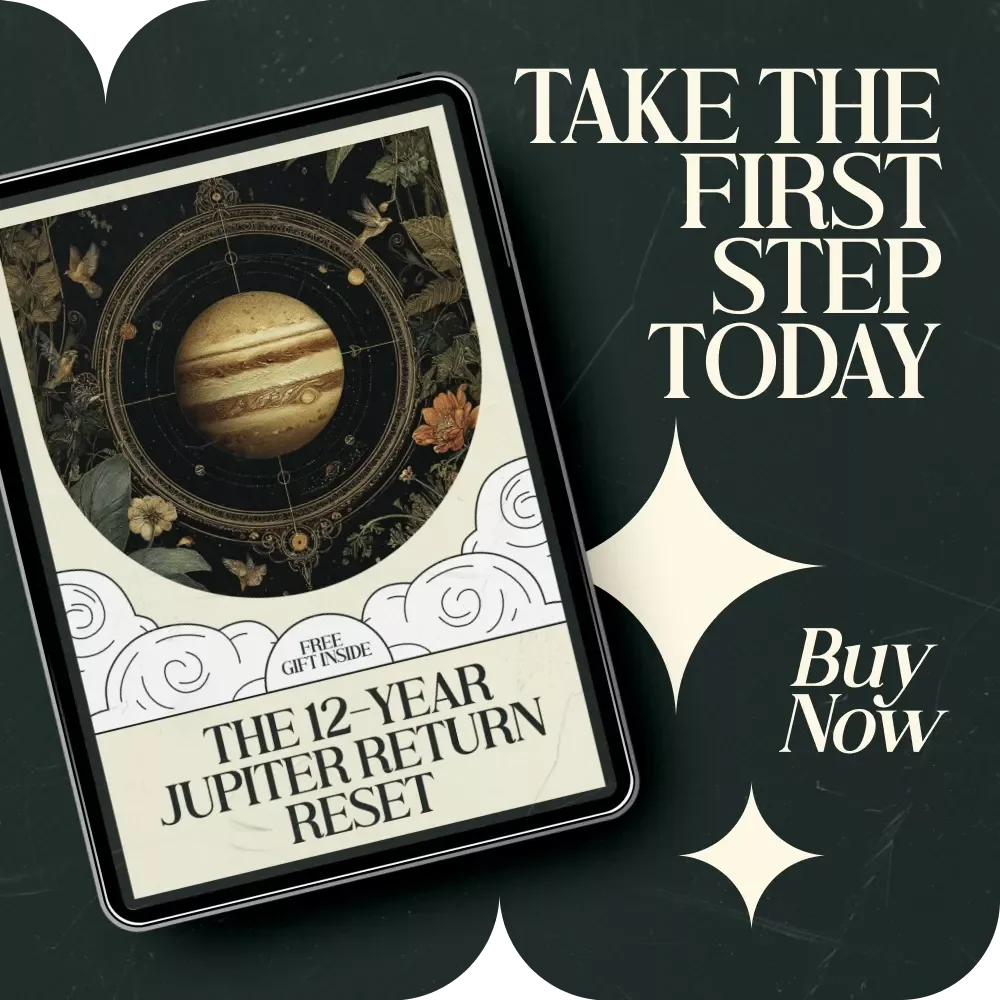 The 12-Year Jupiter Return Reset: A Fun & Insightful Checklist – Astrology Growth Guide Explaining Jupiter Return Meaning Every 12 Years, Self-Reflection & Life Expansion Planner