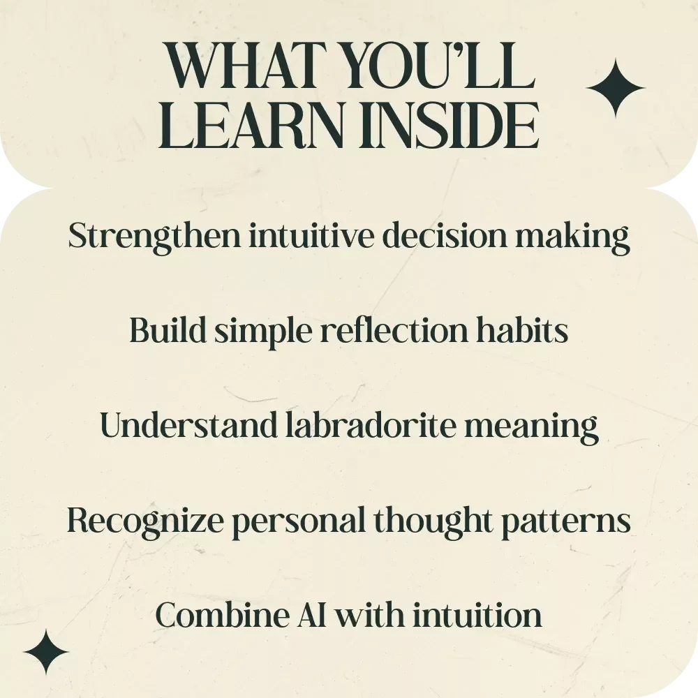 The Hidden Light of Labradorite – Labradorite Crystal Meaning and Intuition Guide, Spiritual Awareness eBook, Intuition Development Workbook, Reflection & Self-Discovery Digital Download