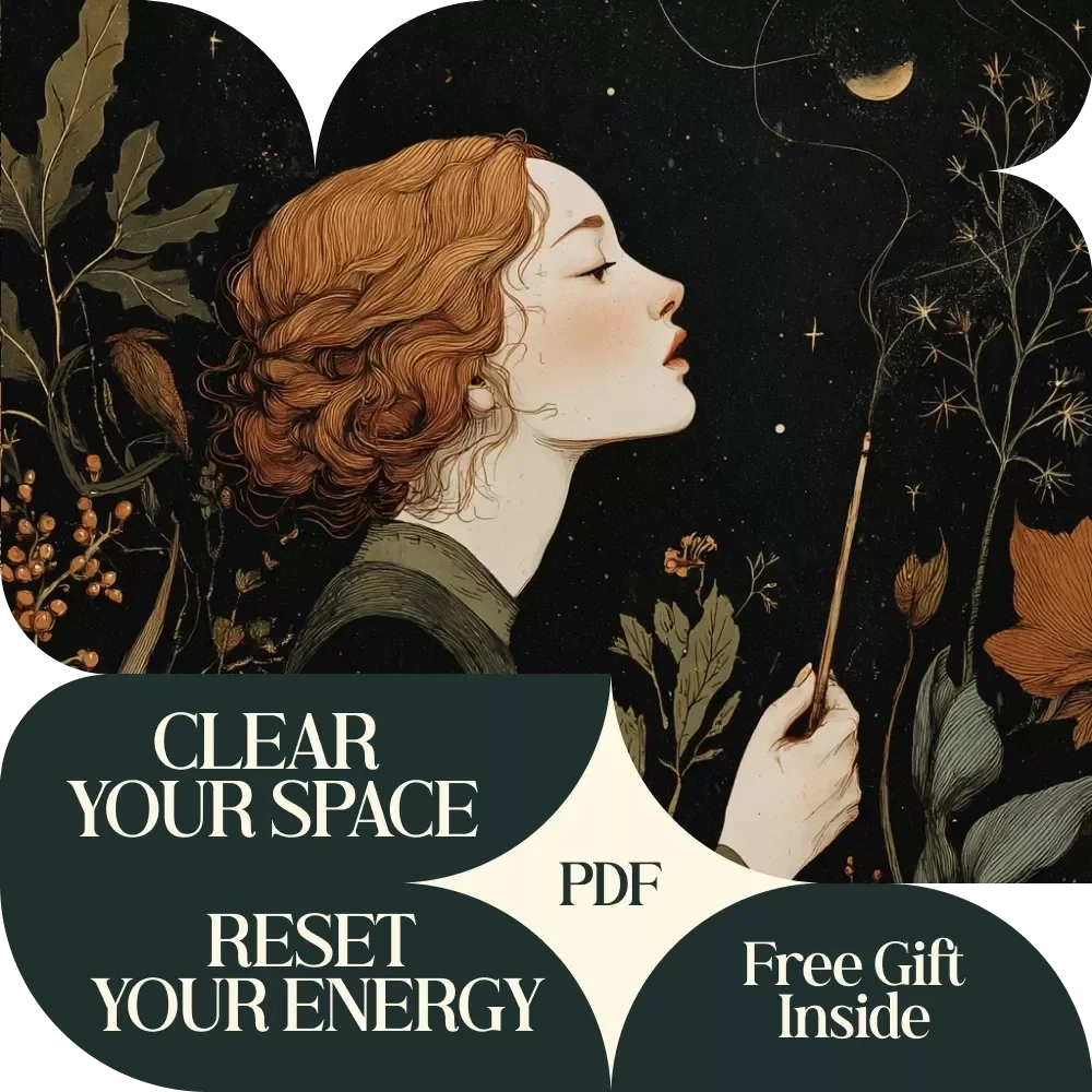 Clear Your Space Reset Your Energy – Energy Cleansing Routine for Home Guide, Home Reset Rituals, Positive Energy Workbook, Digital Download