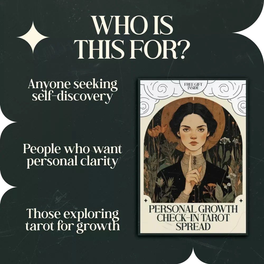 Personal Growth Check-In Tarot Spread Guide: Unlock Your Potential with a 5-Card Spread for Self-Reflection and Growth