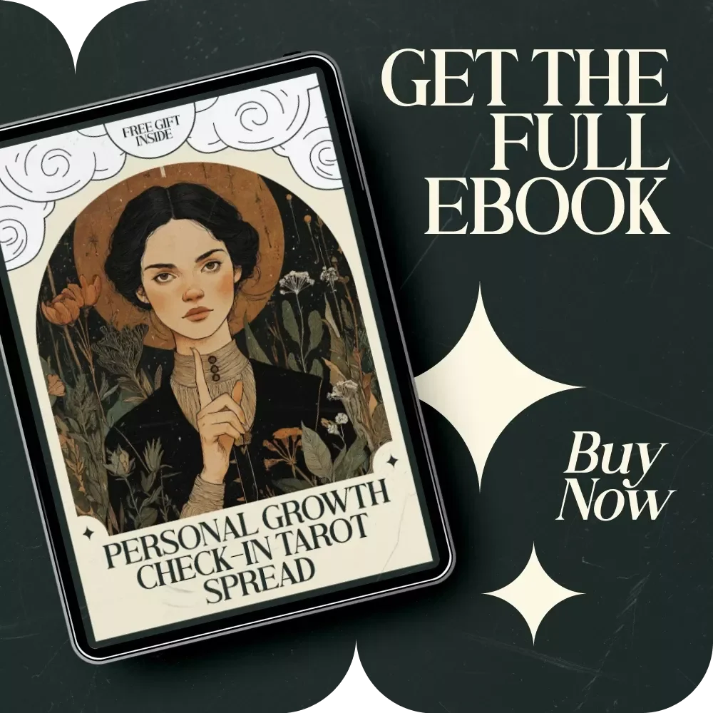 Personal Growth Check-In Tarot Spread Guide: Unlock Your Potential with a 5-Card Spread for Self-Reflection and Growth