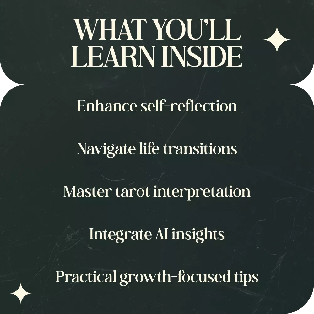 Personal Growth Check-In Tarot Spread Guide: Unlock Your Potential with a 5-Card Spread for Self-Reflection and Growth