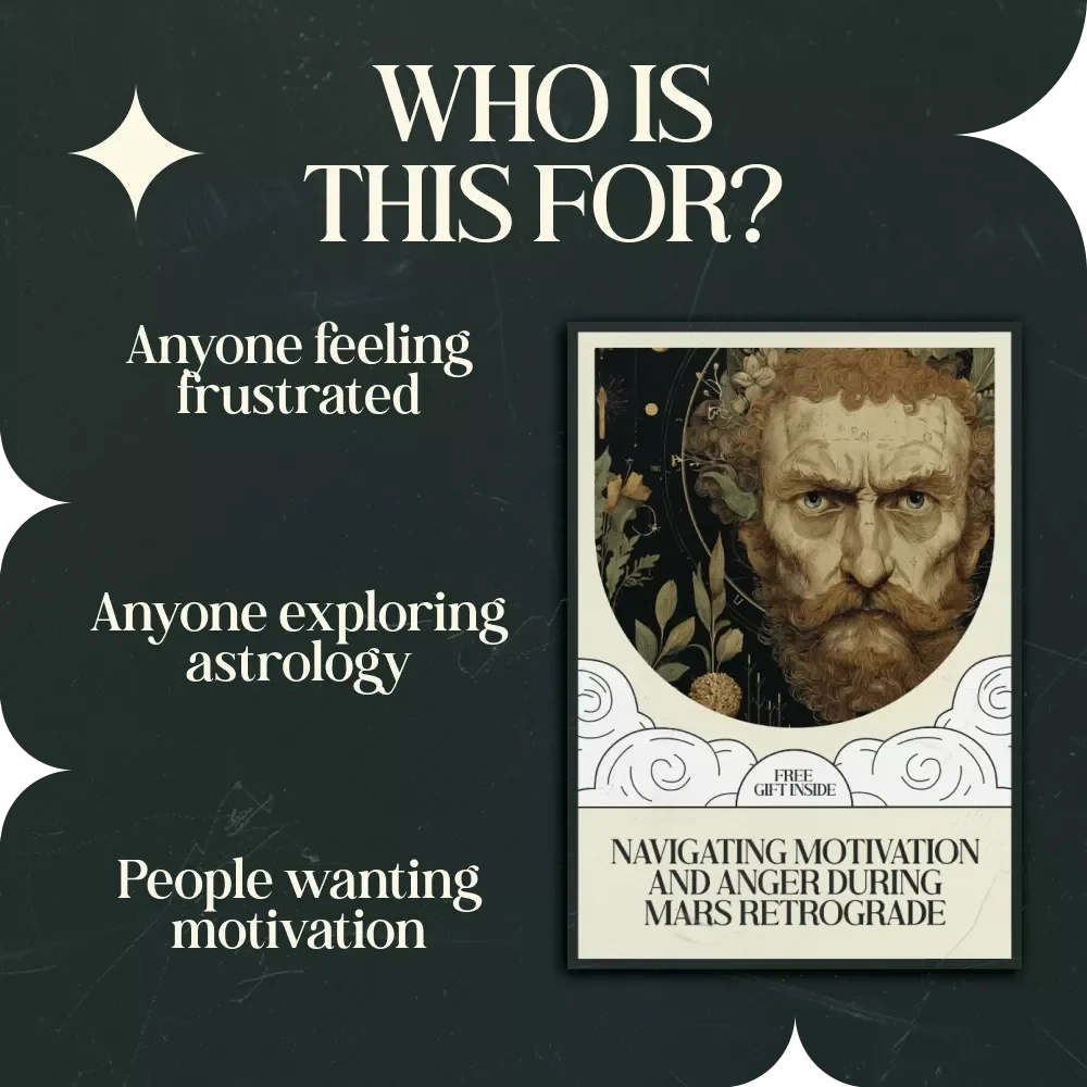 Navigating Motivation and Anger During Mars Retrograde – Astrology Guide to Understanding Mars Retrograde Meaning in Motivation and Anger, Emotional Balance Workbook, Self-Reflection & Productivity Planner