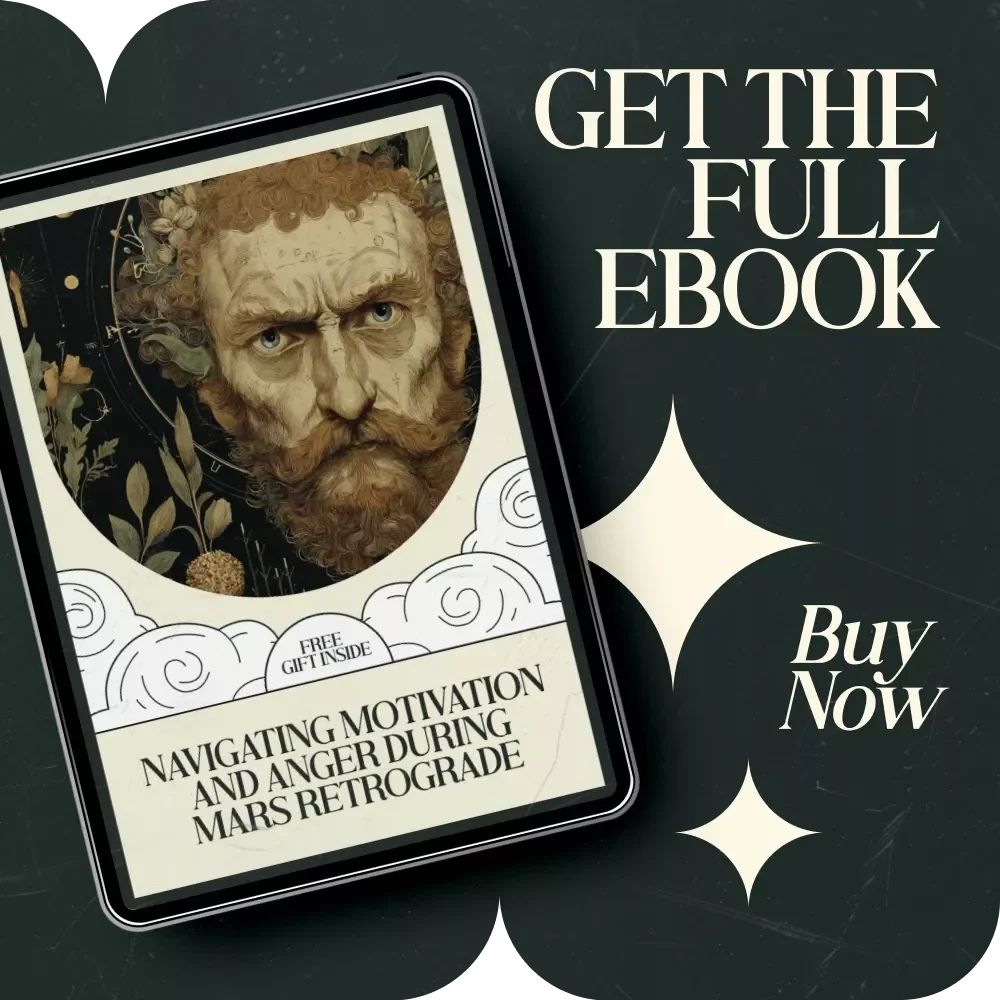 Navigating Motivation and Anger During Mars Retrograde – Astrology Guide to Understanding Mars Retrograde Meaning in Motivation and Anger, Emotional Balance Workbook, Self-Reflection & Productivity Planner
