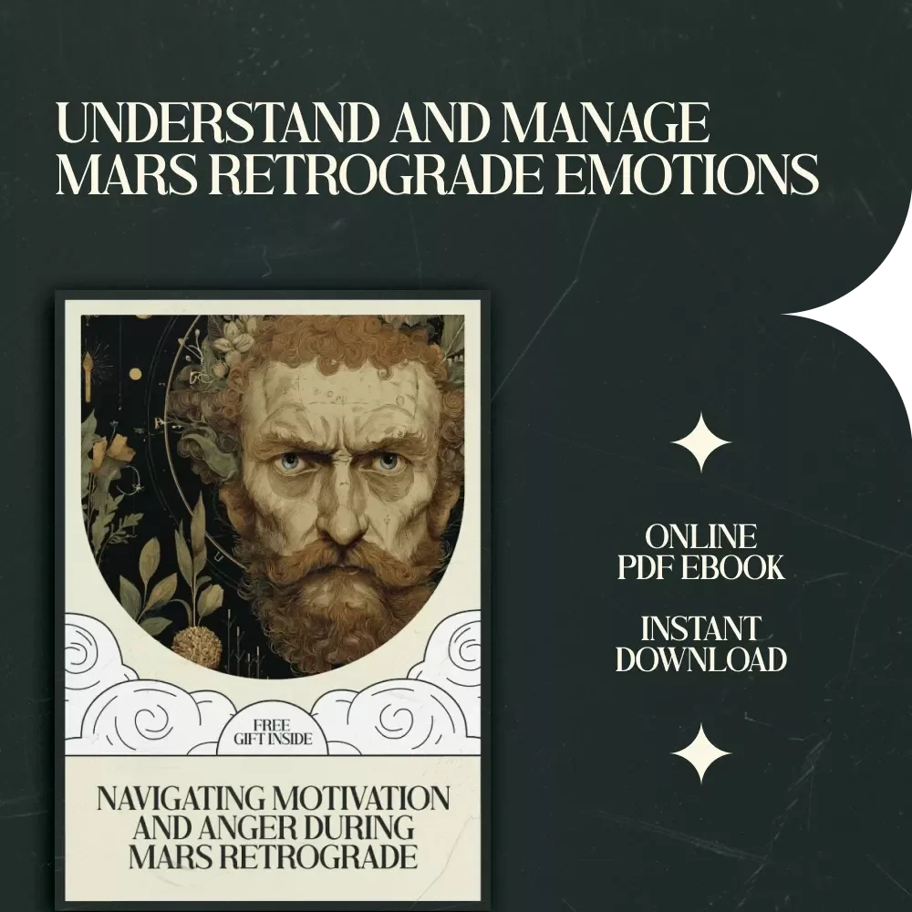Navigating Motivation and Anger During Mars Retrograde – Astrology Guide to Understanding Mars Retrograde Meaning in Motivation and Anger, Emotional Balance Workbook, Self-Reflection & Productivity Planner