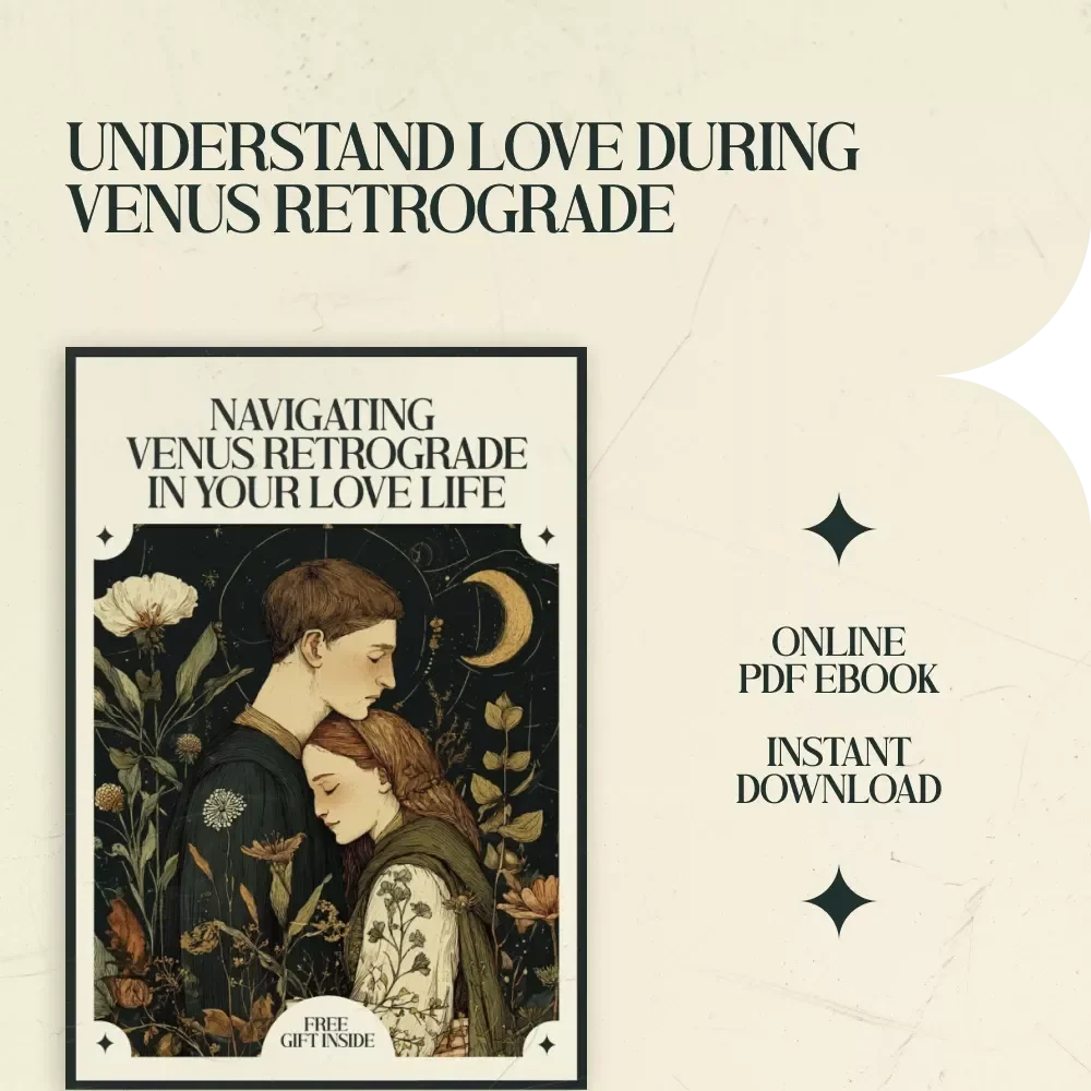 Navigating Venus Retrograde in Your Love Life Guide – Venus Retrograde Meaning in Love Life, Relationship Reflection Workbook, Love & Astrology Self-Discovery Digital Download