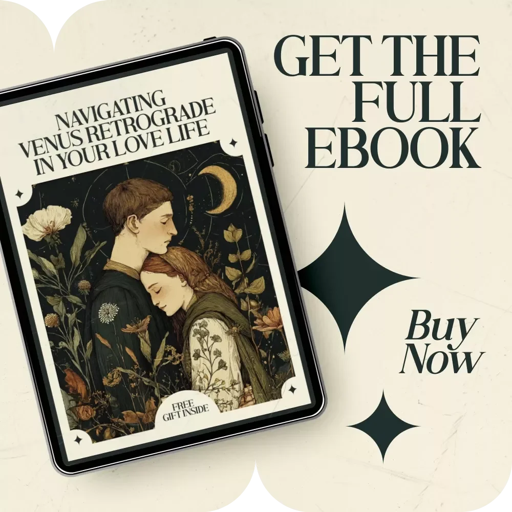 Navigating Venus Retrograde in Your Love Life Guide – Venus Retrograde Meaning in Love Life, Relationship Reflection Workbook, Love & Astrology Self-Discovery Digital Download