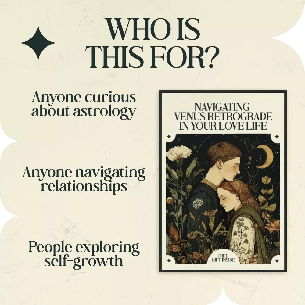 Navigating Venus Retrograde in Your Love Life Guide – Venus Retrograde Meaning in Love Life, Relationship Reflection Workbook, Love & Astrology Self-Discovery Digital Download