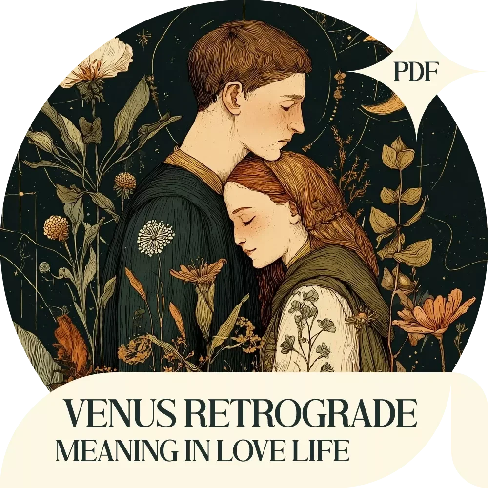 Navigating Venus Retrograde in Your Love Life Guide – Venus Retrograde Meaning in Love Life, Relationship Reflection Workbook, Love & Astrology Self-Discovery Digital Download
