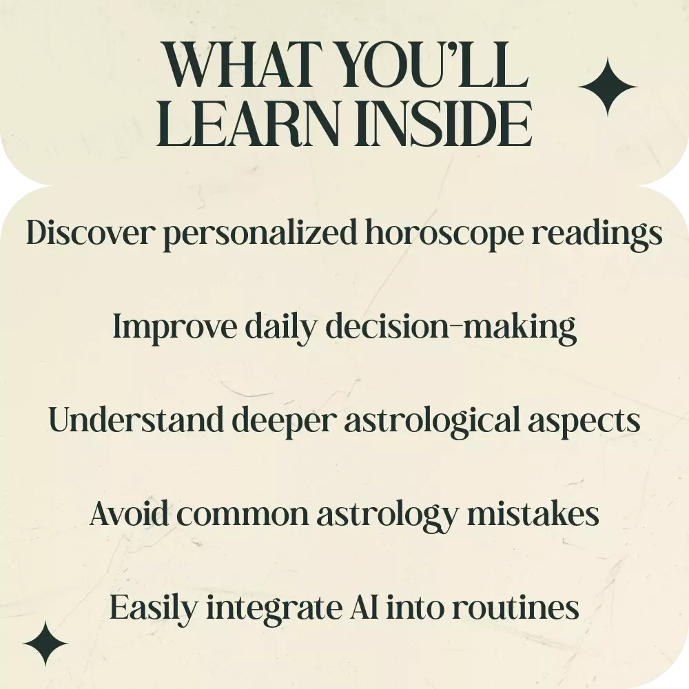 Your AI Guide to Daily Horoscope Insights: A Practical eBook for Astrology Enthusiasts