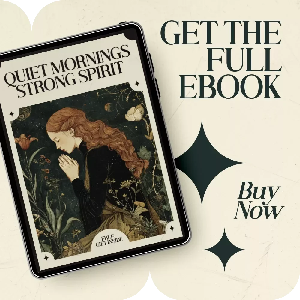 Quiet Mornings Strong Spirit – Daily Spiritual Routine for Beginners eBook Guide | Simple Mindful Morning Habits, Inner Peace Practices, Meditation, Gratitude & Journaling for Spiritual Growth