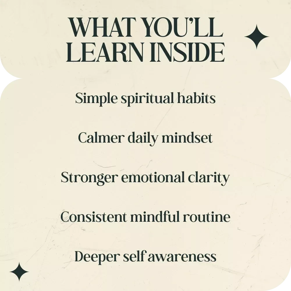 Quiet Mornings Strong Spirit – Daily Spiritual Routine for Beginners eBook Guide | Simple Mindful Morning Habits, Inner Peace Practices, Meditation, Gratitude & Journaling for Spiritual Growth