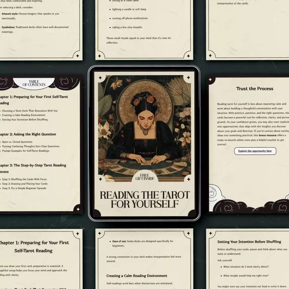 Reading the Tarot for Yourself: A Step-by-Step Guide for Beginners | Tarot Reading eBook